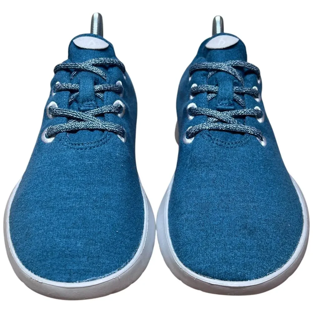 ALLBIRDS The Wool Runnner Men's Sz 8 Thrive Teal Trainers Sneakers Merino Wool